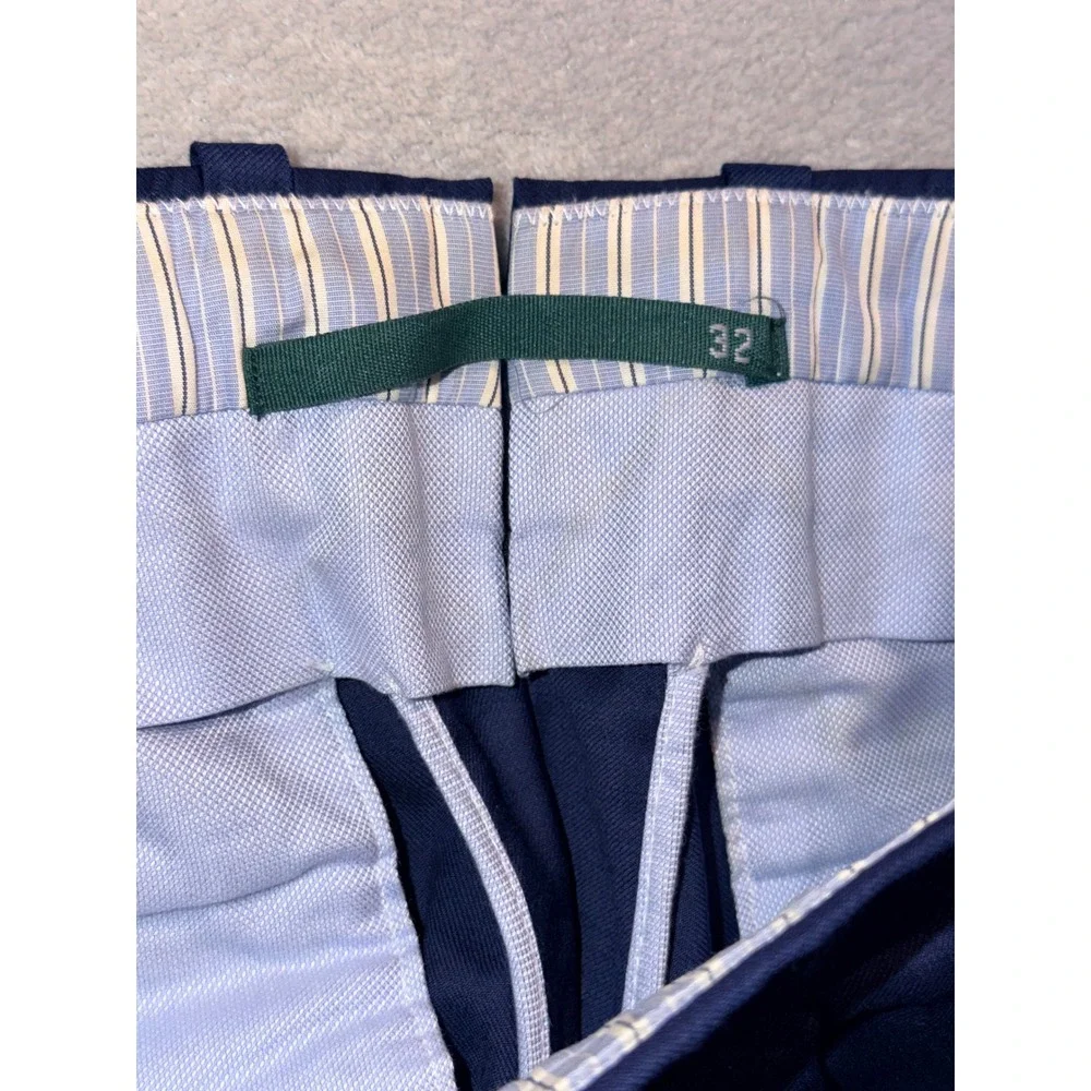 ANTAS Foundation Collection Men's 32X24 Navy Wool Blend‎ Dress Pants